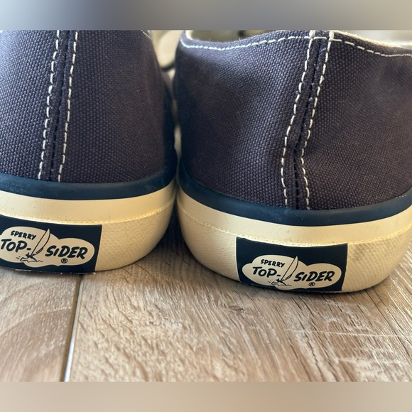 Sperry Top Sider’s Blue Men’s Canvas Sneaker - Picture 4 of 6